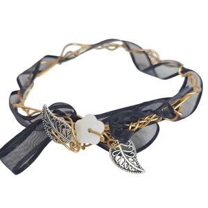 Cooper Mother’s Of Pearl Ribbon Bangle